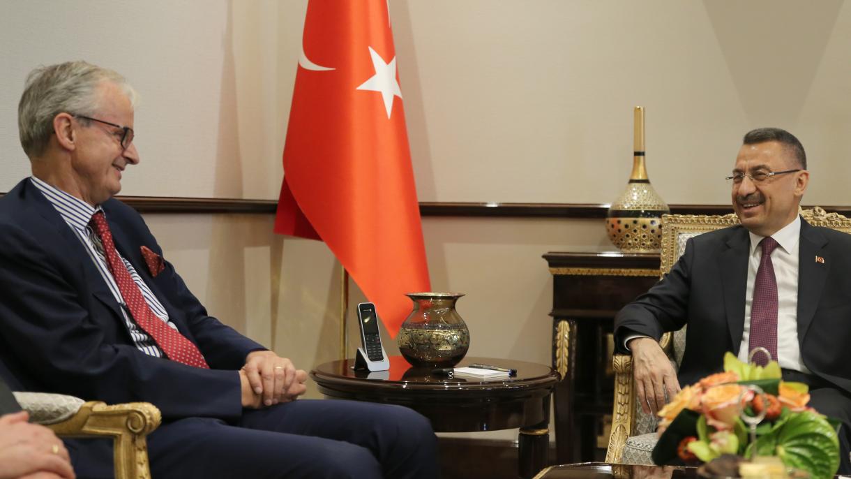 土耳其副总统接见欧盟谈判官