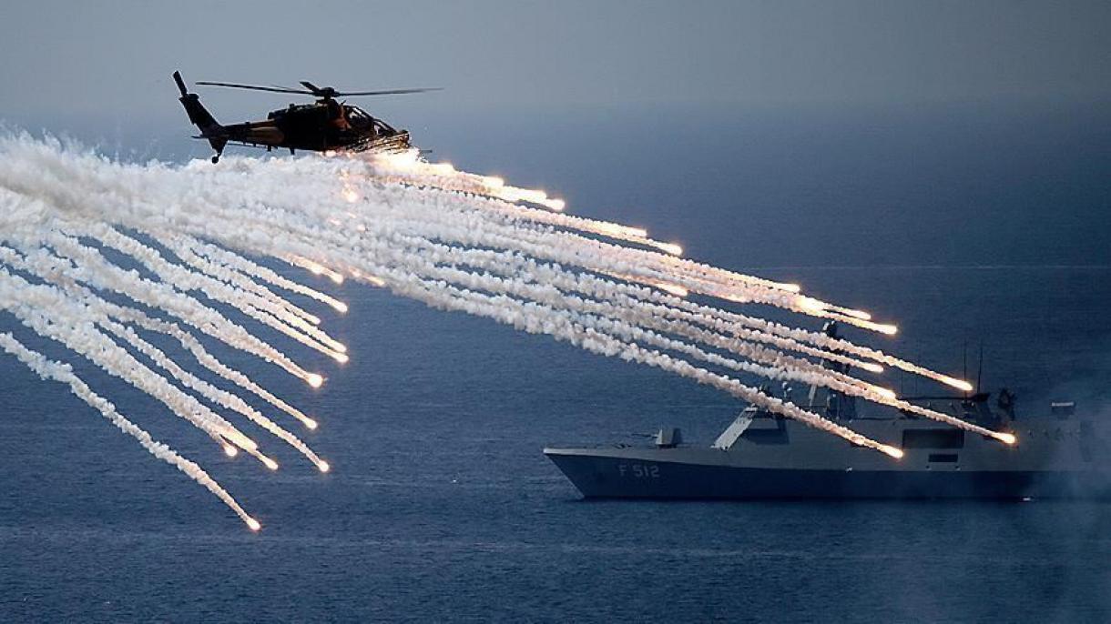 Военморските сили започват учения в Егейско море и източната част на Средиземно море...