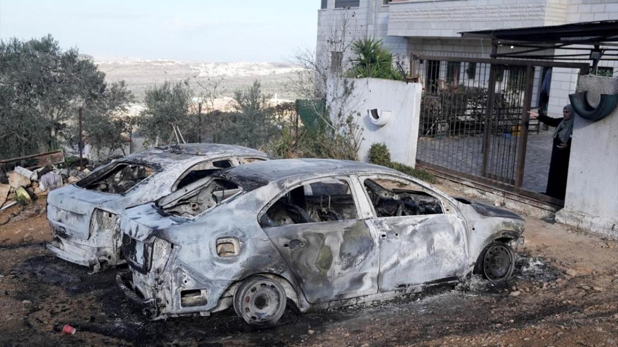 Ysraýyl Günbatar Şeria düşelgesini bombalap, haraba öwürdi