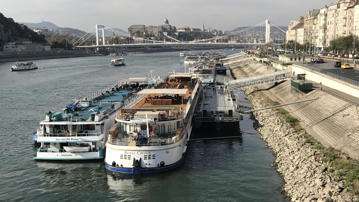 Нивото на река Дунав достигна рекордно ниски стойности
