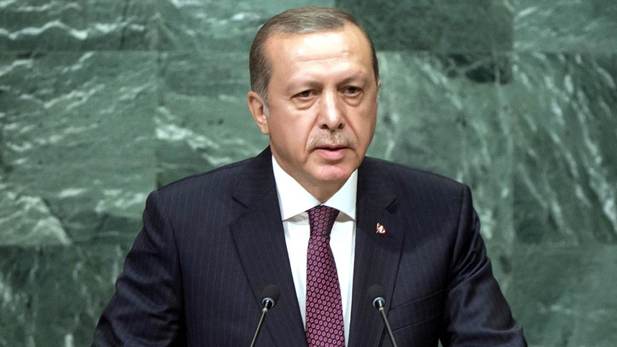 رئیس جمهور ترکیه در مجمع عمومی سازمان ملل متحد سخنرانی کرد