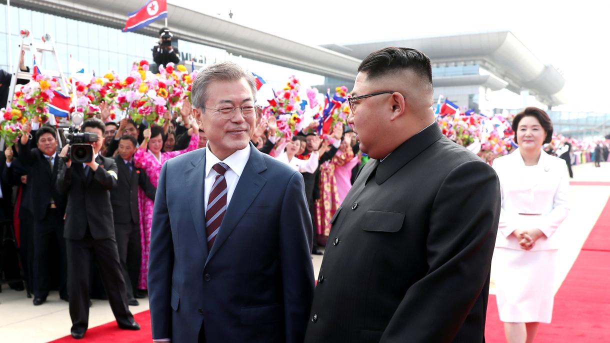 Kim Jong-un ha accolto il capo sudcoreana  Moon Jae-in