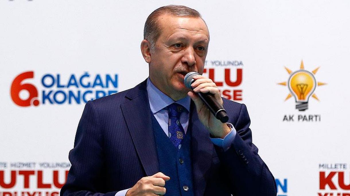 ئەردوغان: «تېررورلۇق تەشكىلاتلىرىنى ئۇزاققا قالمايلا چوقۇم يوقىتىمىز» دېدى