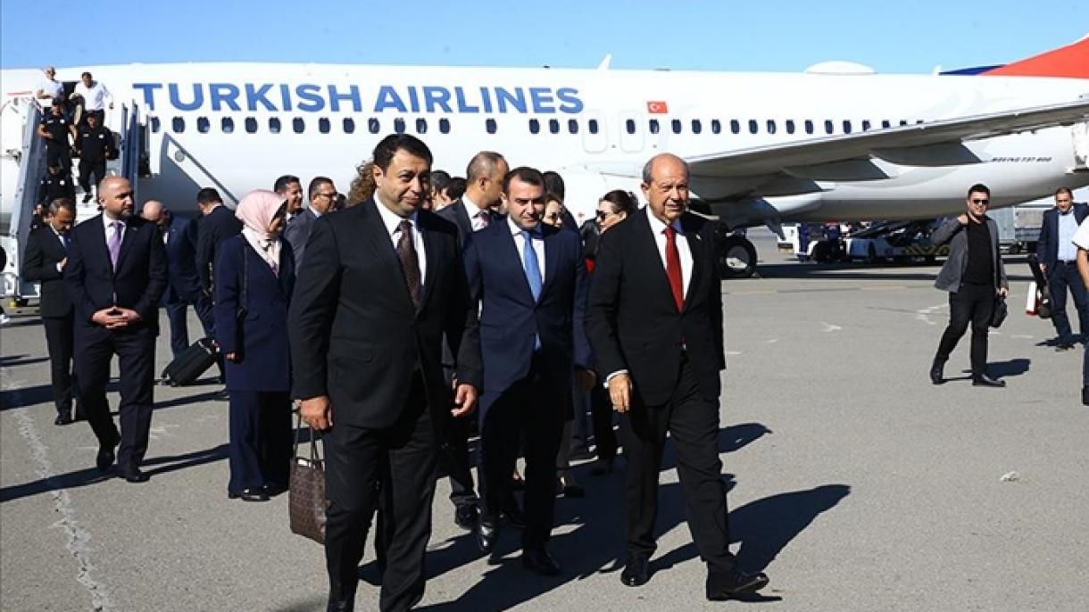 Shimoliy Kipr Turk Respublikasi prezidenti Ozarbayjonga tashrif buyurdi
