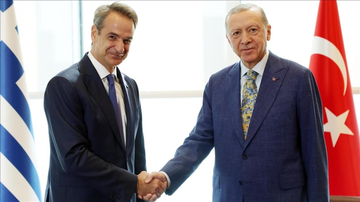 Erdoğan a discutat cu Mitsotakis despre evoluțiile din Orientul Mijlociu