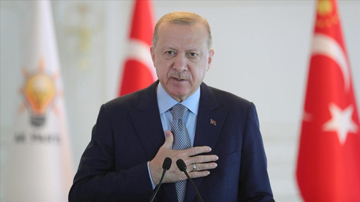 Prezident Erdogan: "Türkiýe sebitinde we dünýäde deňagramlylyklary kesgitlejek derejä ýetdi" diýdi