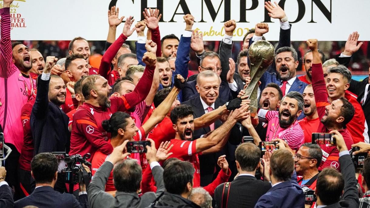 Türkiyenin Futbol üzrə Milli Paralimpiya Komandası dünya çempionu oldu