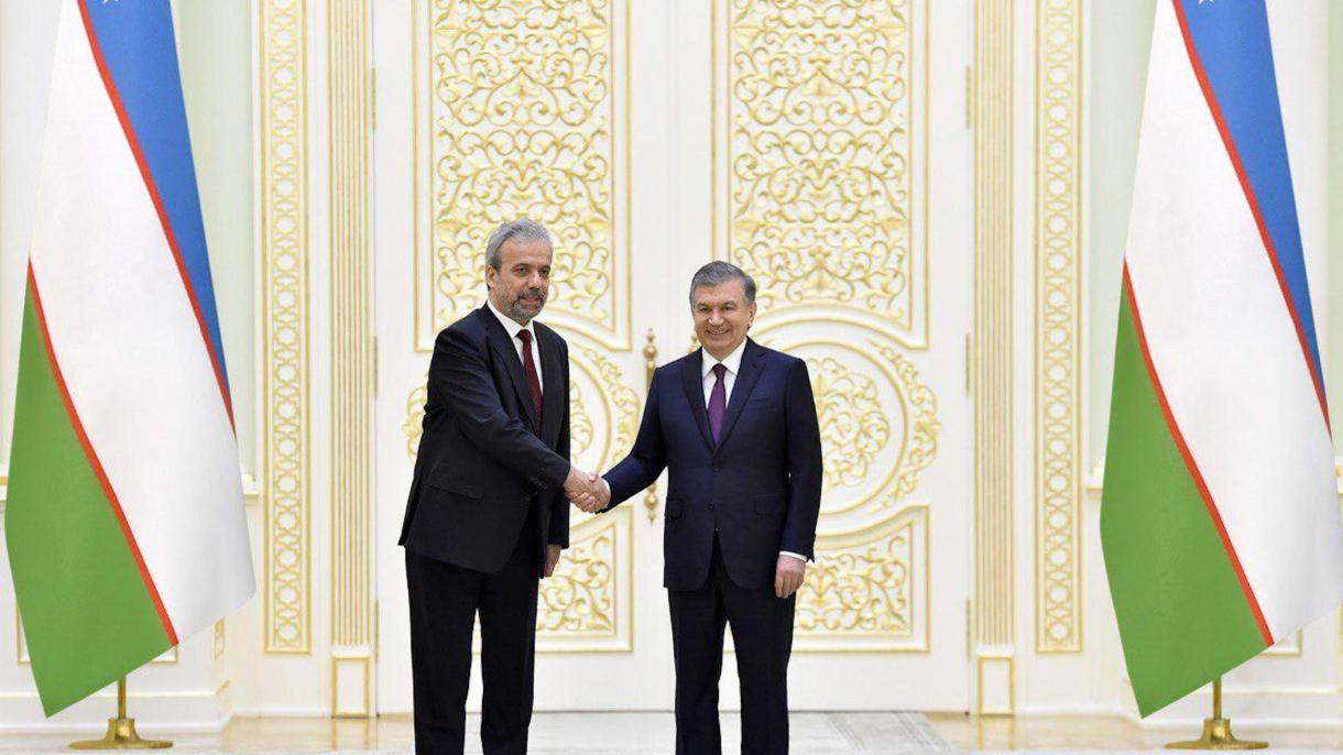 Oʻzbekiston Prezidenti Shavkat Mirziyoyev Turkiya elchisidan ishonch yorlig’ini qabul qildi