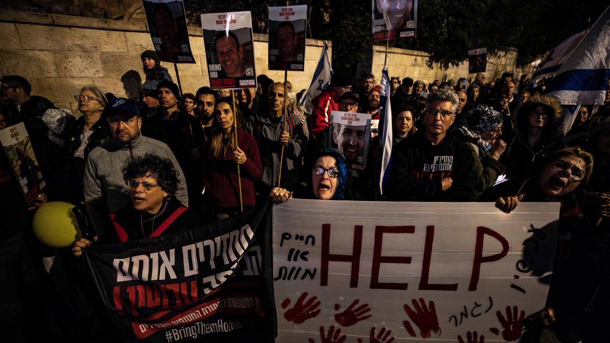 تظاهرات مردم اسرائیل علیه دولت نتانیاهو