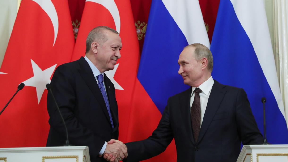 Erdogan Bilen Putin Telefon Arkaly Söhbetdeşlik Geçirdi