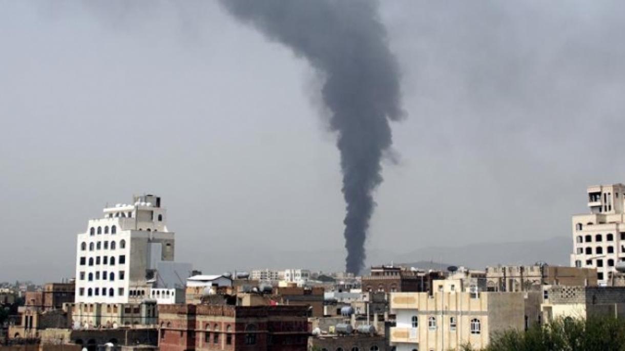 یمن:اتحادی فوج کی اہم وزارتوں پر بمباری،متعدد باغی ہلاک کرنے کا دعوی