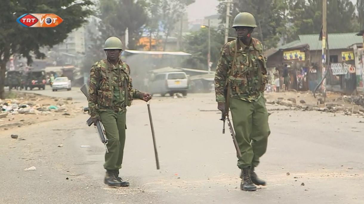 وقوع درگیری در پی انتخابات در کنیا