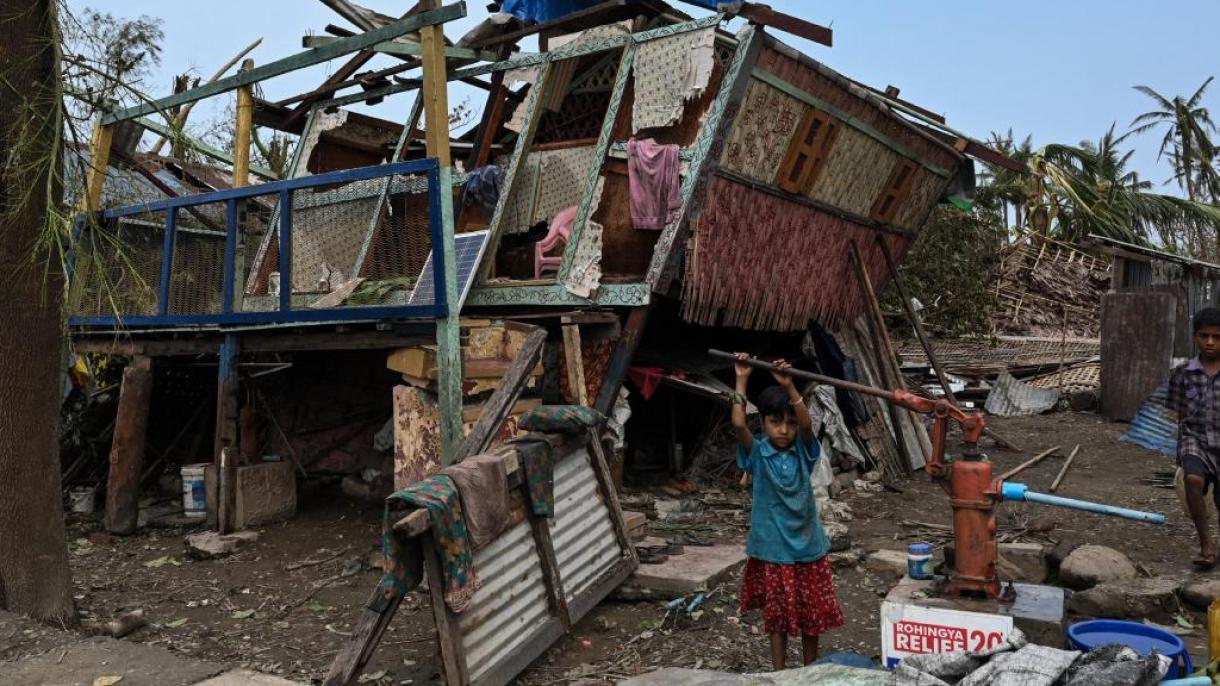 میانمار؛ هزاران نفر تحت تأثیر طوفان موکا قرار گرفتند