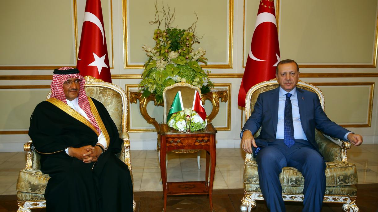 Preşedintele Erdoğan se află în vizită în Riad
