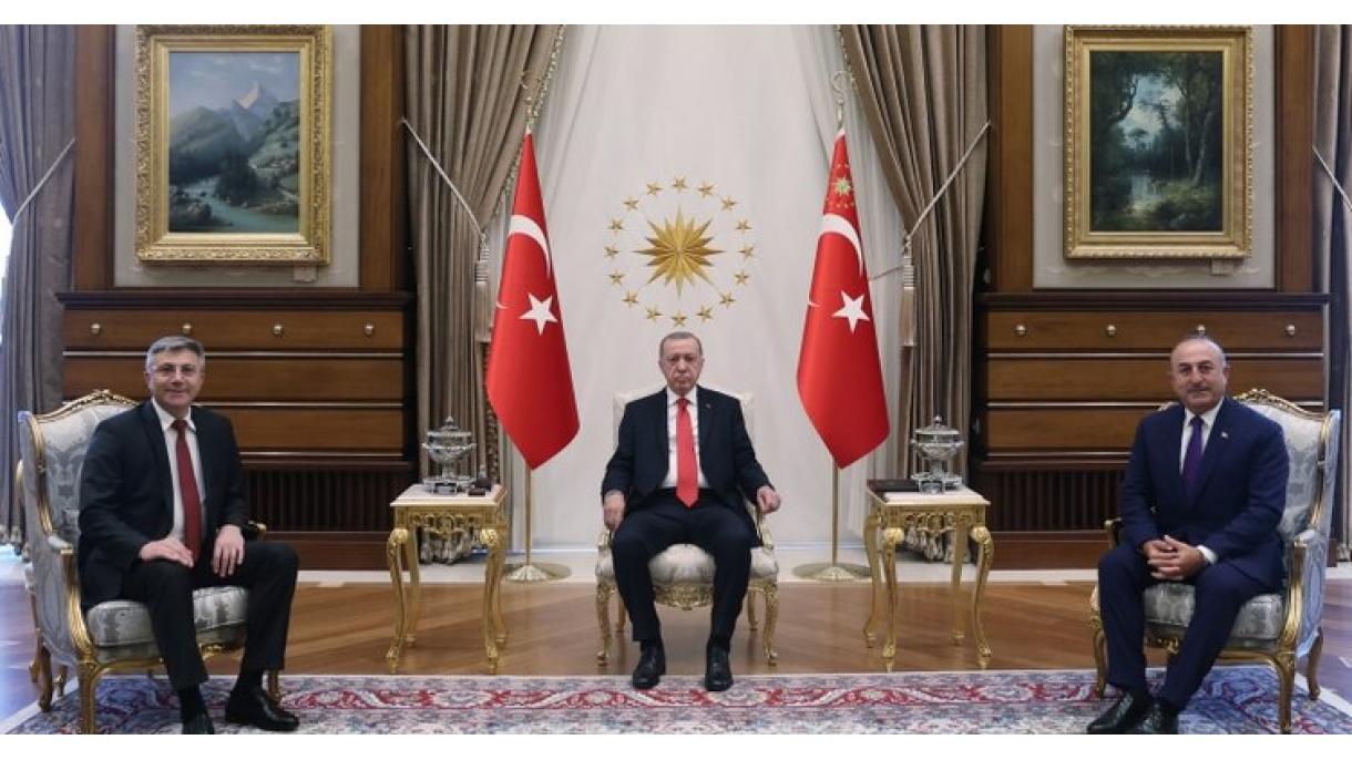 Эрдоган Карадайыны кабыл алды