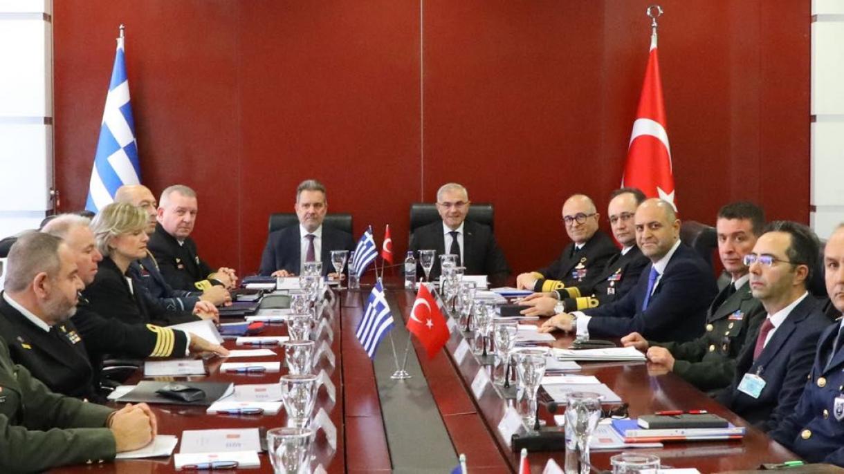 Le delegazioni di Turkiye e Grecia tengono un incontro sulle Misure di Rafforzamento della Fiducia