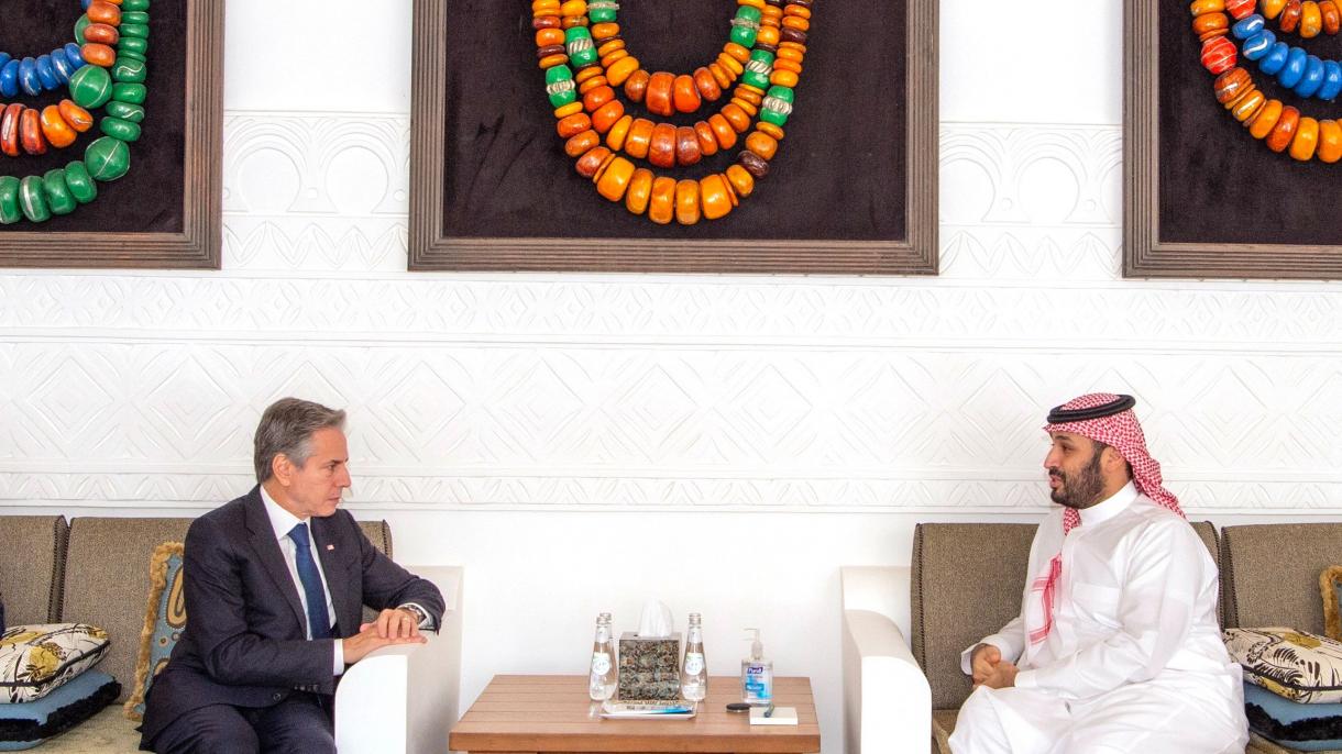 Държавният секретар на САЩ Антъни Блинкън е на посещение в Саудитска Арабия