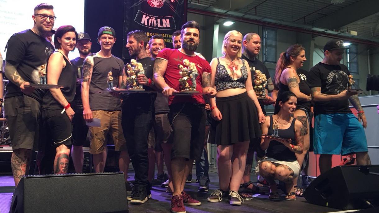 Török művész nyerte a tetoválóversenyt