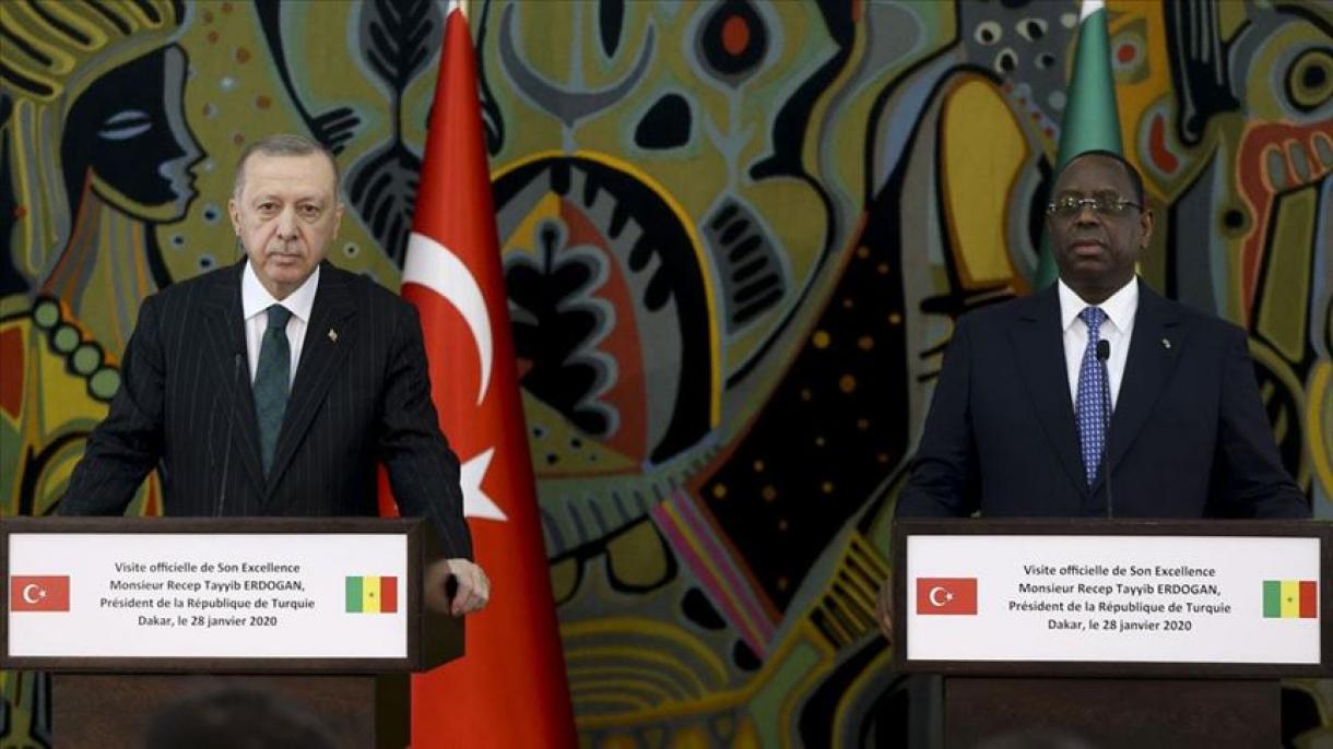 Começa a visita de Erdogan ao Senegal