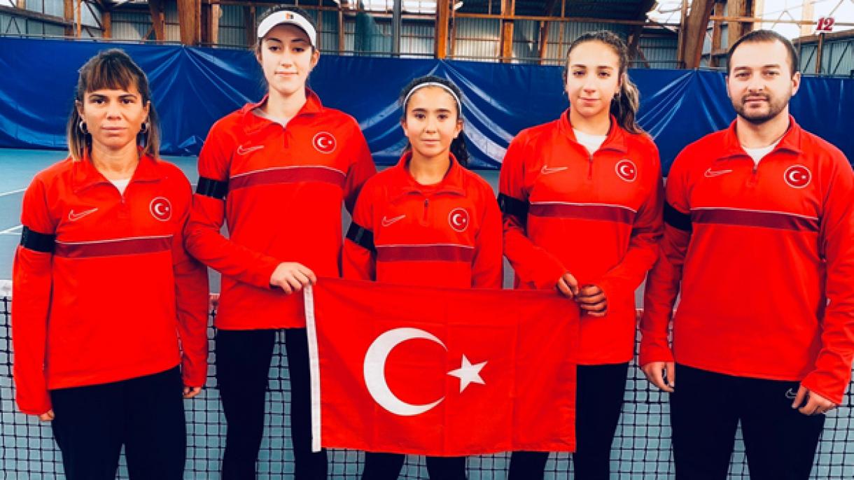 土耳其国家网球队在法国举行的欧洲冬季杯中获得第四名