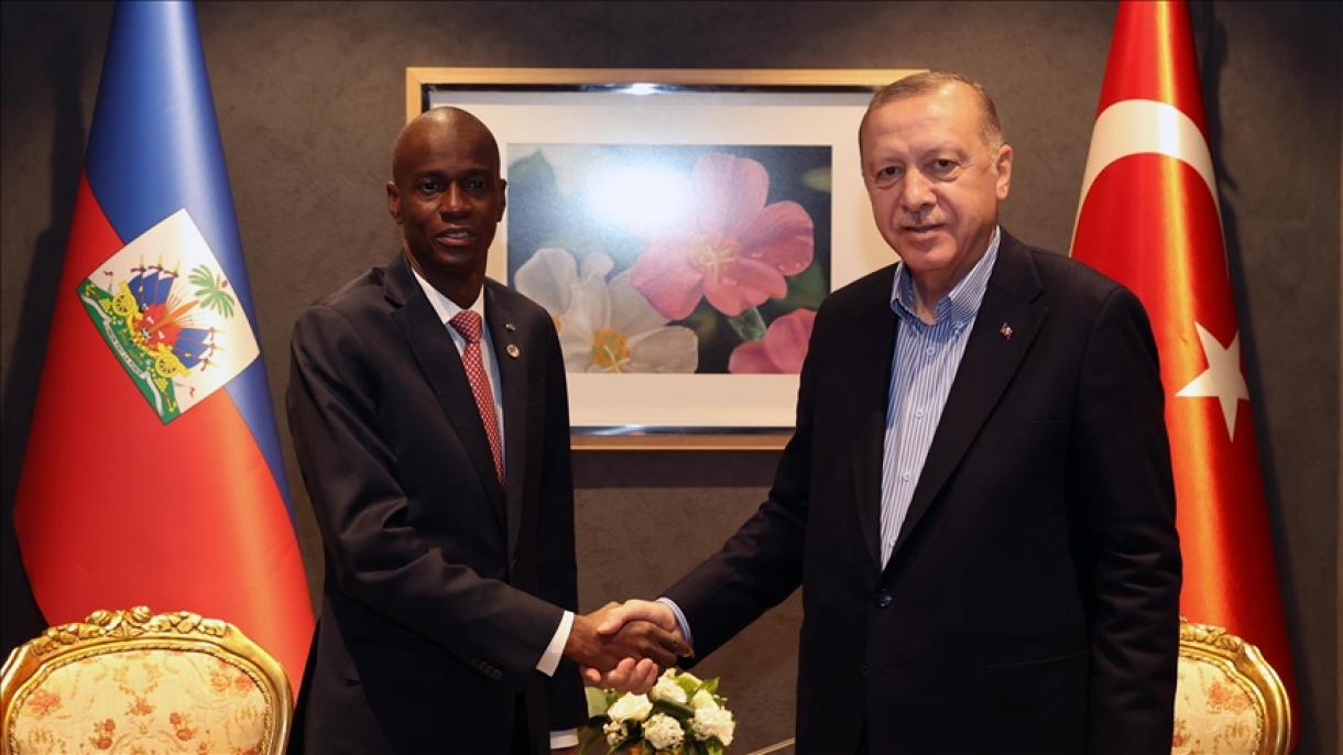 埃尔多安总统与海地总统举行双边会晤