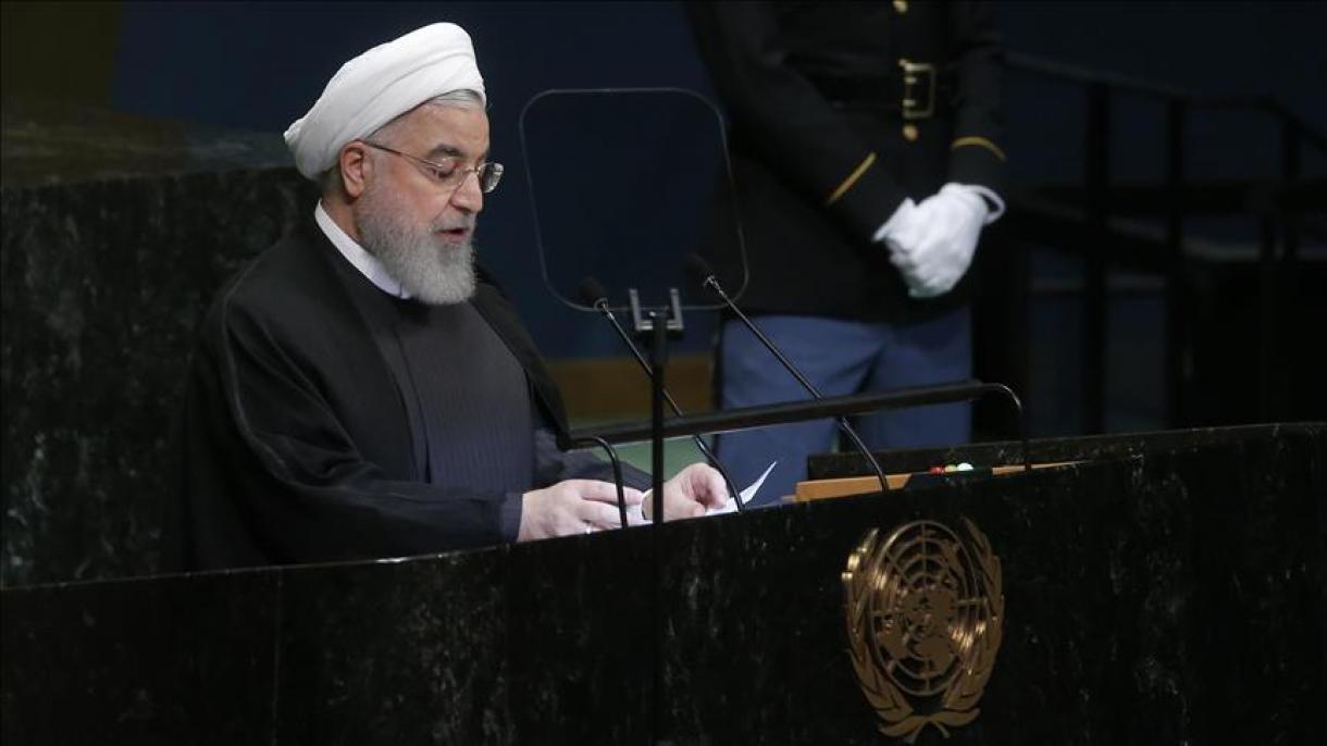 روحانی: موضوع امنیت بین‌الملل، بازیچه سیاستِ داخلی آمریکا نیست