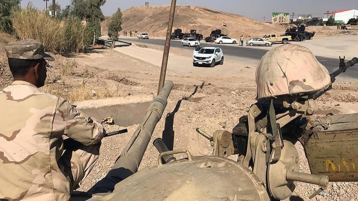 درگیری میان نیروهای عراقی و پیشمرگه در کرکوک