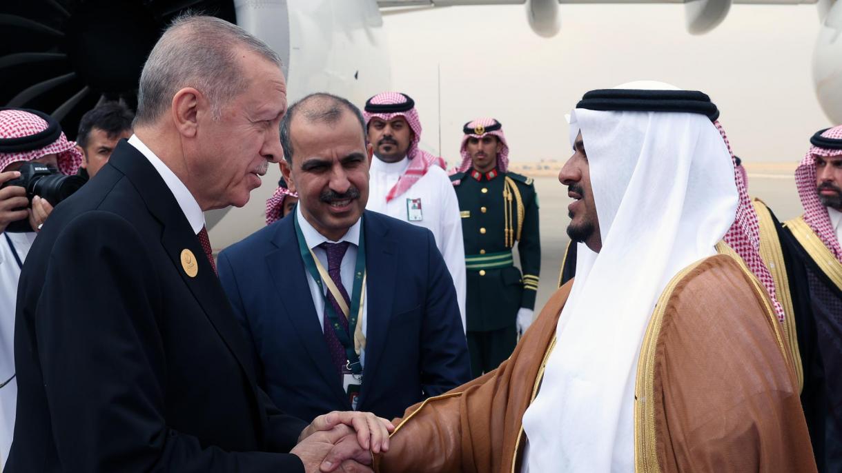 Prezident Erdogan Saud Arabystanyna Bardy