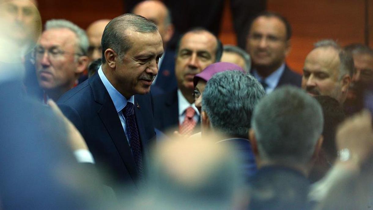 ایردوغان تکرار حزب نینگ اعضالیگینی قازاندی