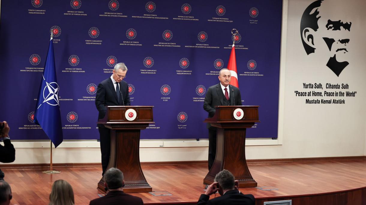 Çavușoğlu s-a întâlnit ieri cu secretarul general al NATO
