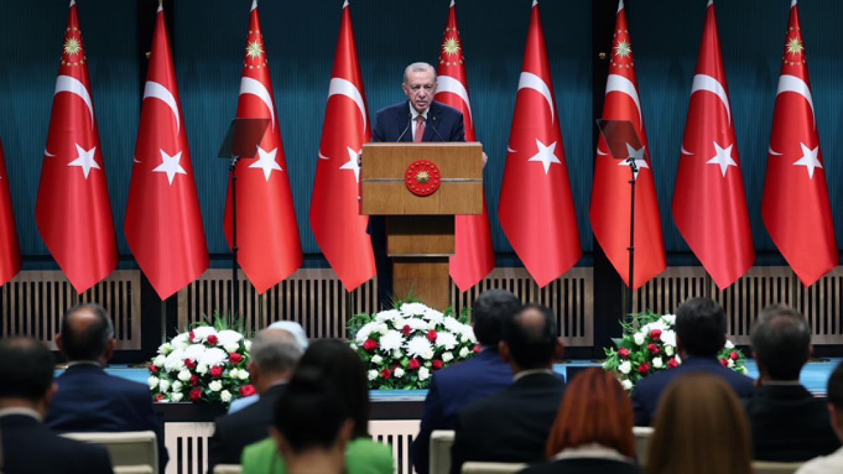 Discurso de Erdogan após visita à RTCN e ao Azerbaijão