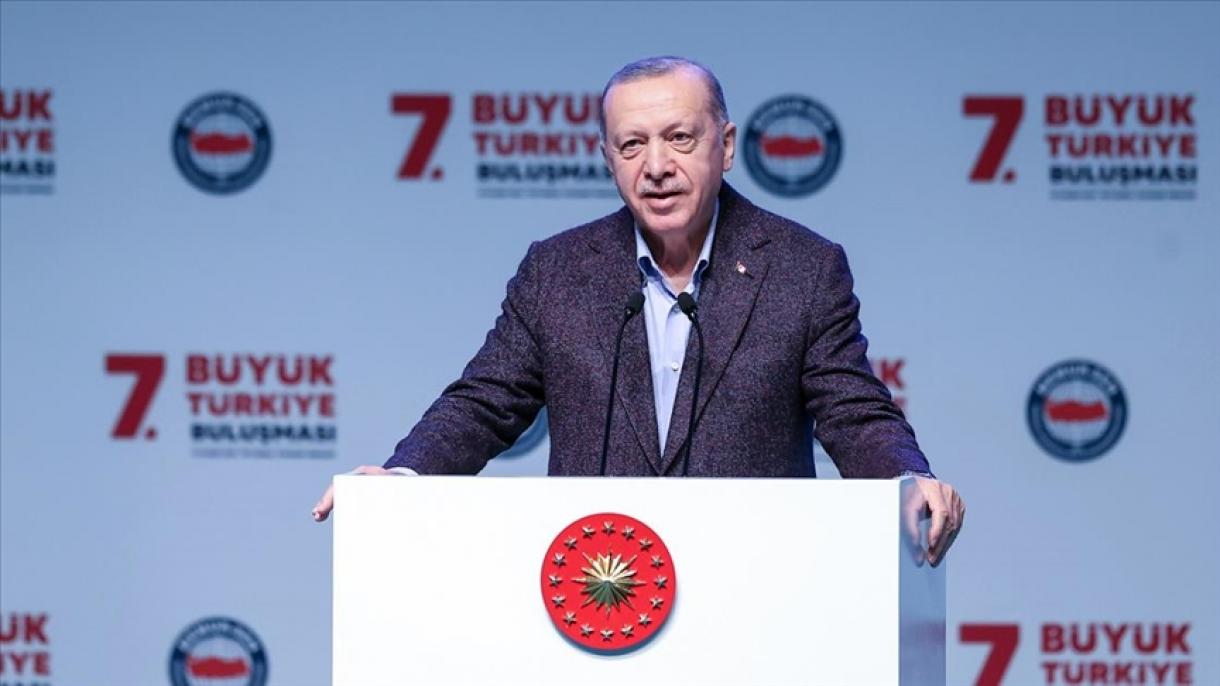 اردوغان: تلاش‌ ما رساندن ترکیه به سطح تمدن معاصر است