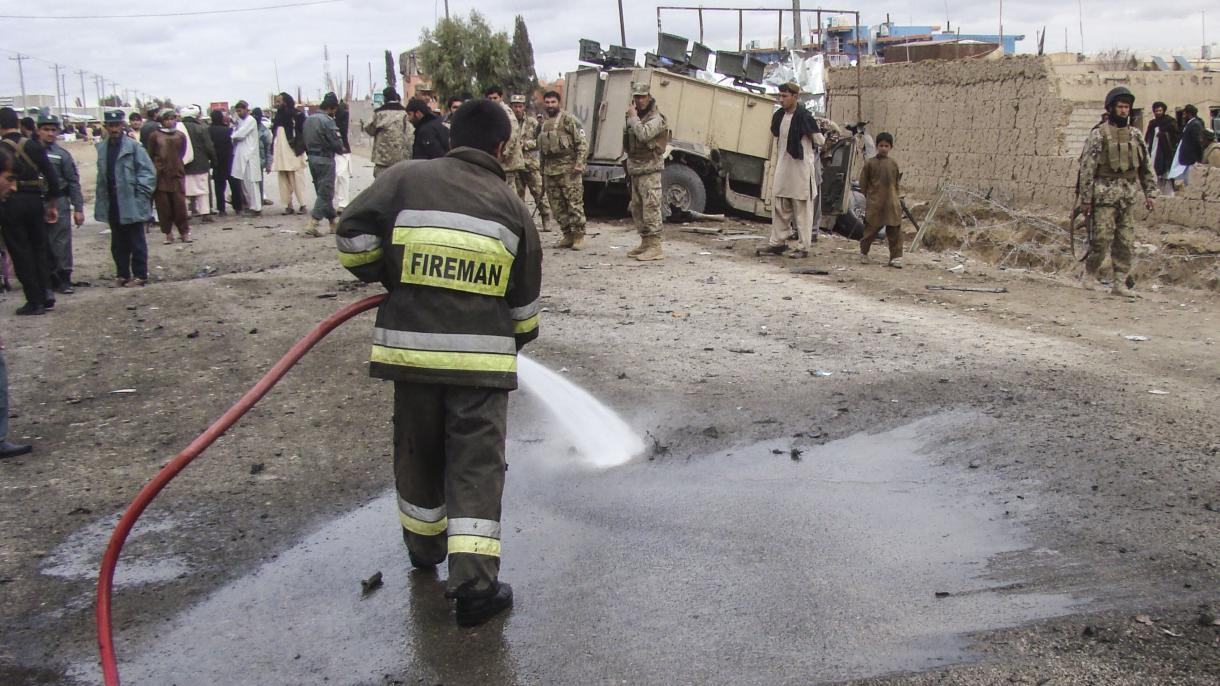 افغانستان کے صوبے ہلمند  میں بم  حملے  کے نتیجے میں  سات شہری ہلاک