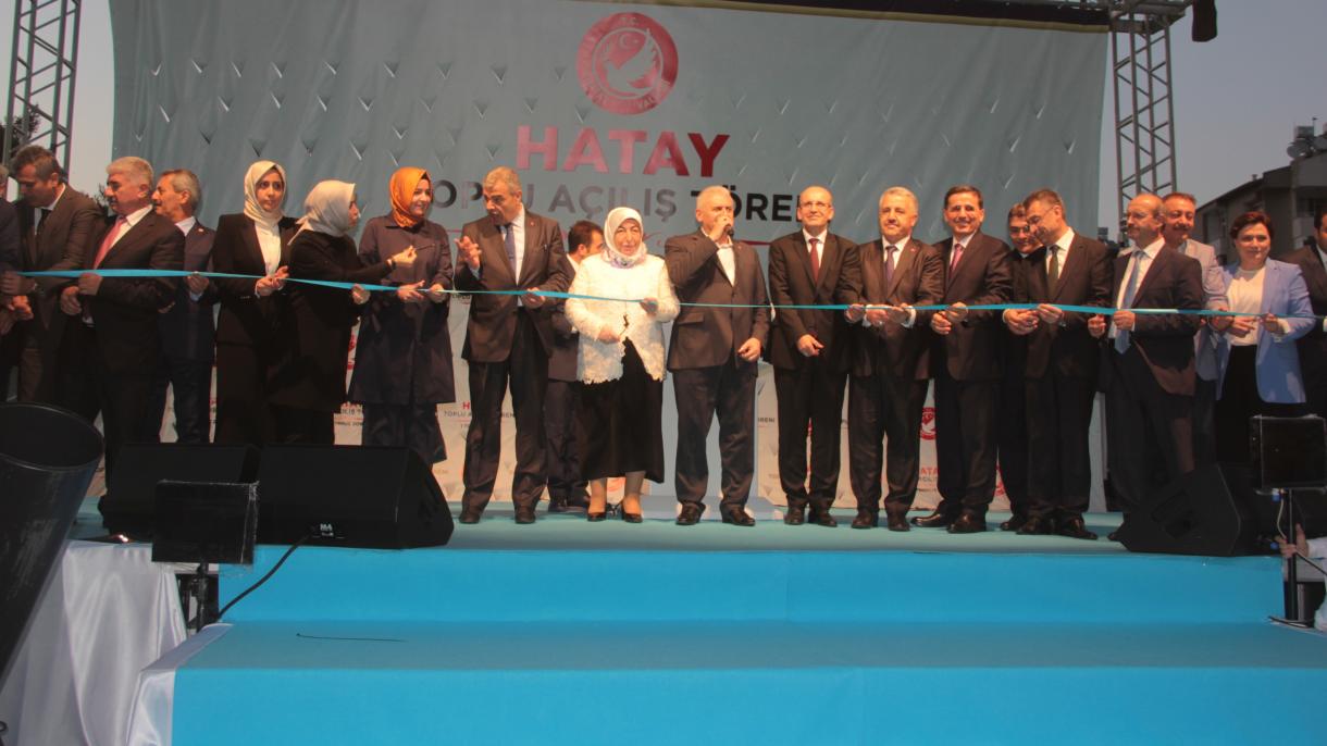 Премьер-министр Хатайда топтық ашылу рәсіміне қатысты