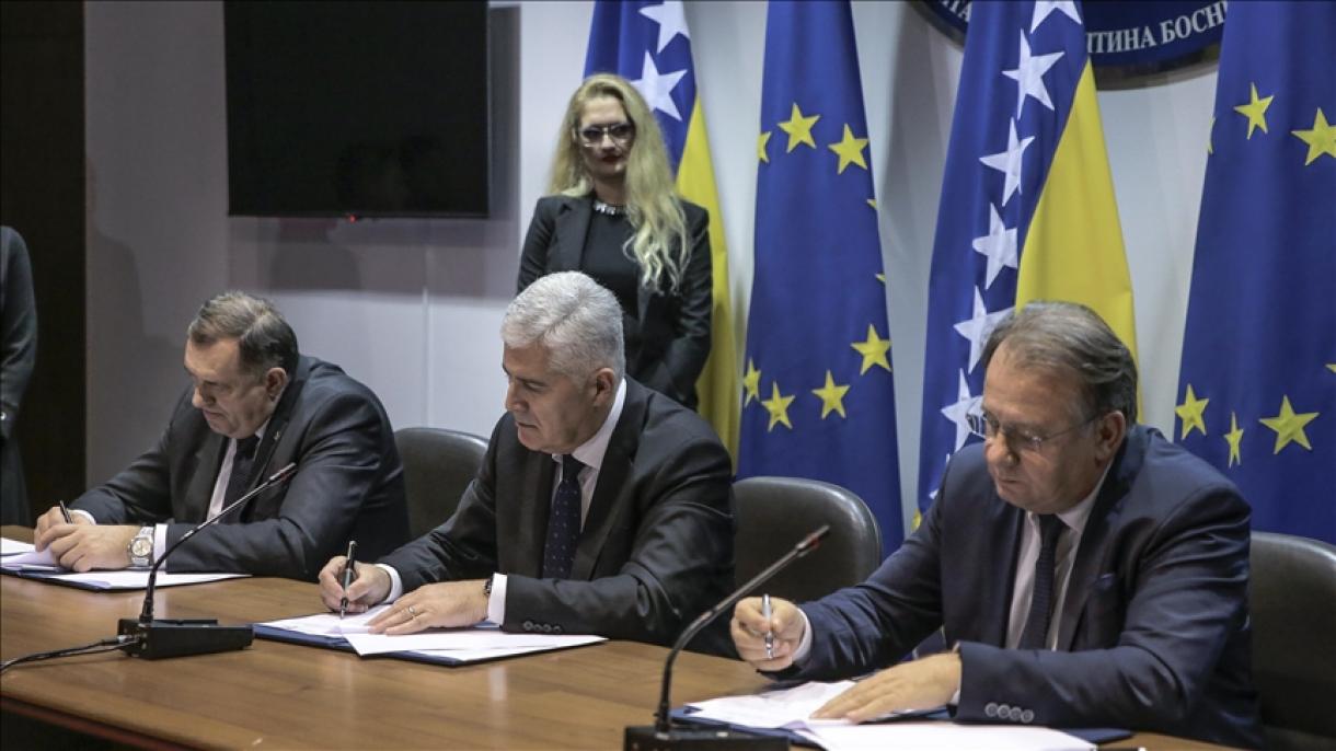 Bosniya va Gertsegovinada hukumat tuzish uchun koalitsiya kelishuvi imzolandi
