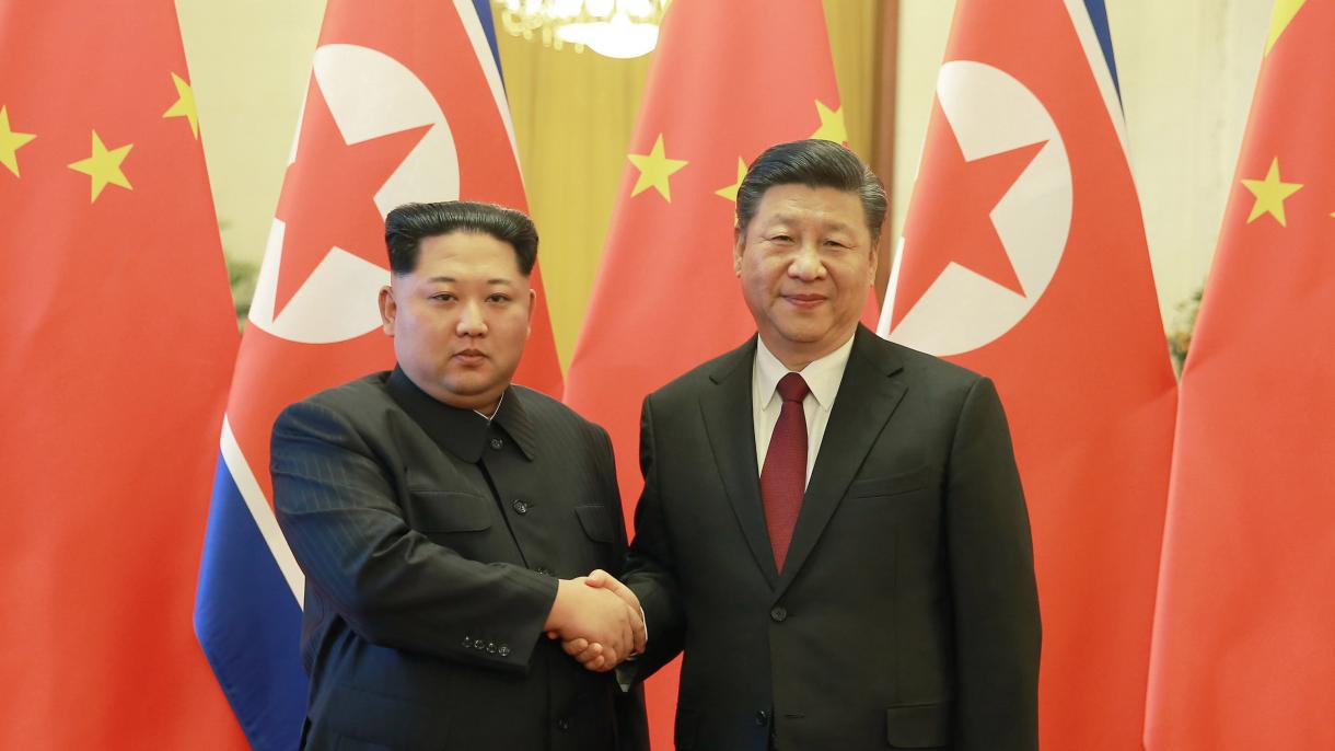 Demirgazyk Koreýanyň lider Kim Çen Yn Hytaýda saparda boldy