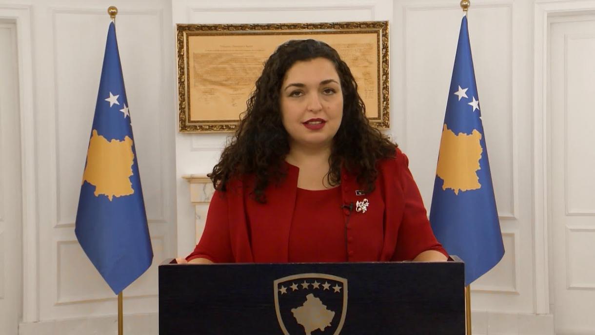 Kosovonun yeni prezidenti Vyosa Osmani olub