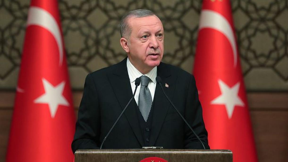 Prezident Erdogan, Rauf Denktaşy hatyralady