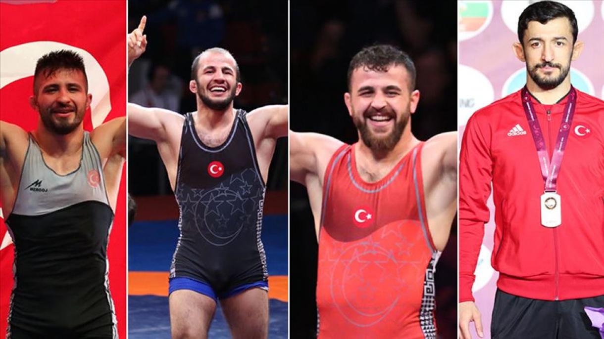 Turcia a obținut 4 medalii la Campionatul european de Lupte Libere