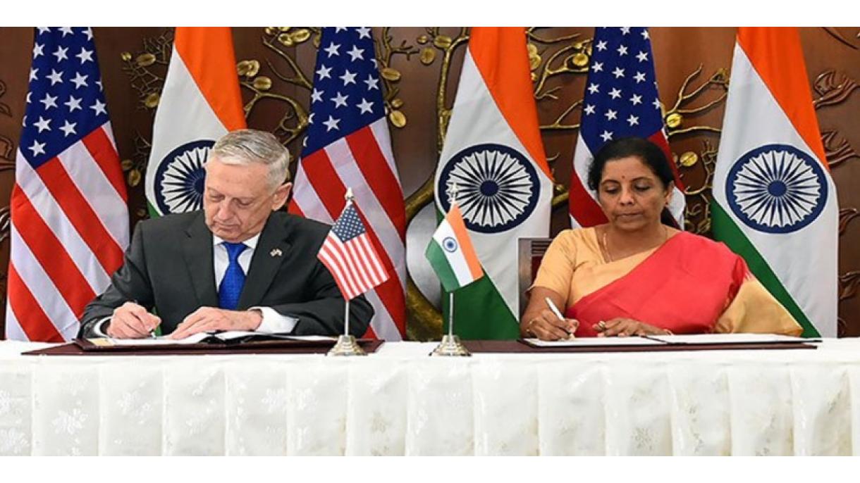 بھارت اور امریکا کے درمیان اہم فوجی معاہدے پر دستخط