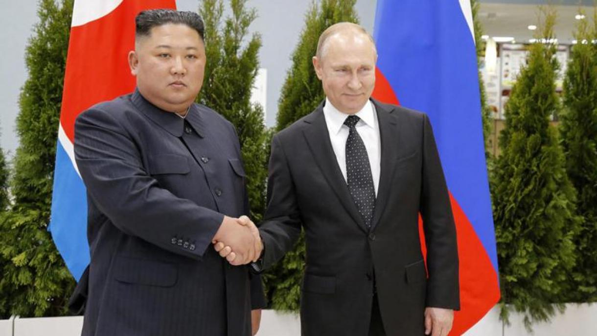 Орусиянын президенти Путин менен Түндүк Кореянын лидери Ким Чен билдирүү жасашты