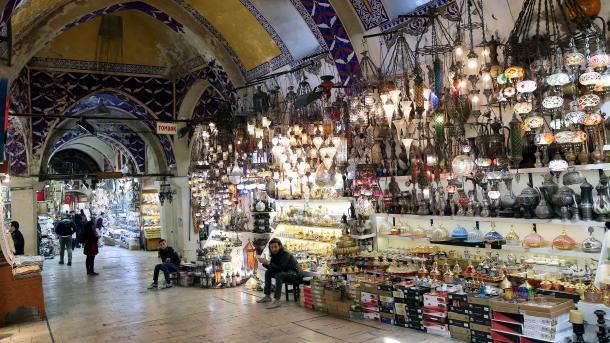 بازدید از بازار سرپوشیده استانبول