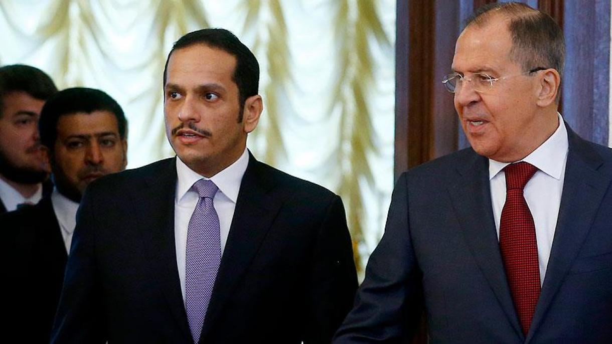 سفر وزیر امور خارجه قطر به مسکو