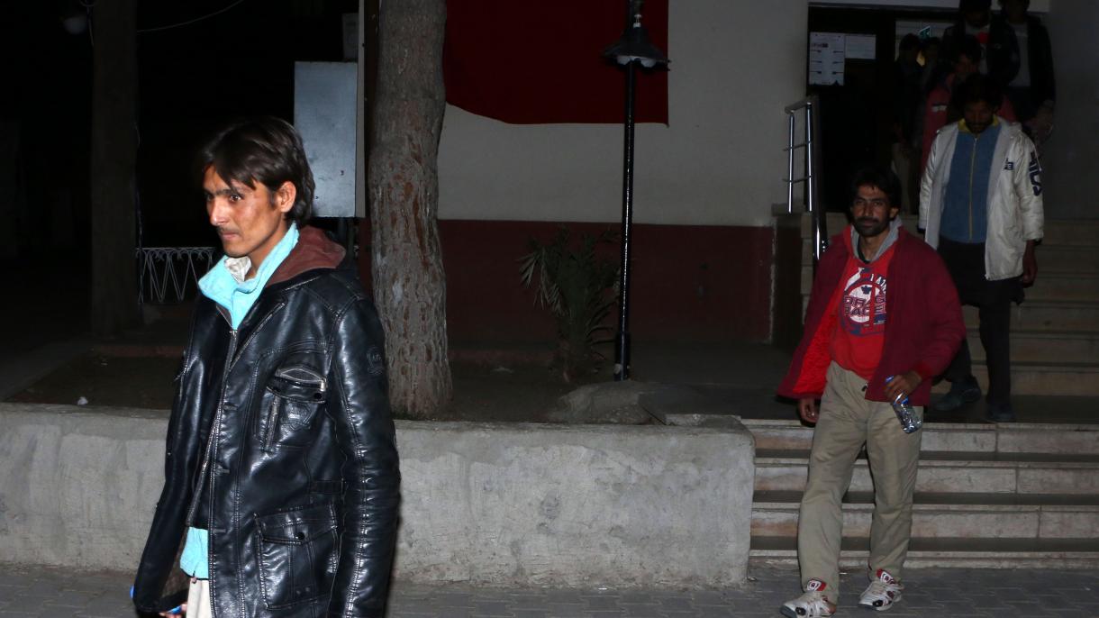 63 مهاجر قاچاق در قهرمان ماراش ترکیه دستگیر شدند