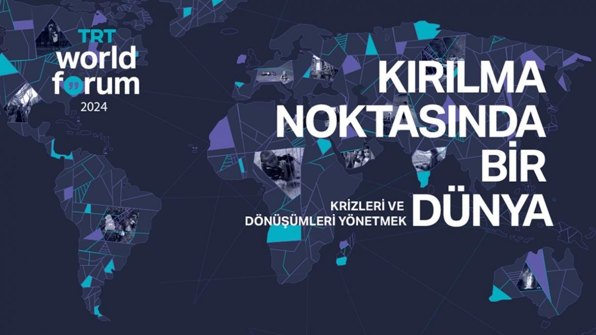 ''TRT World Forum 2024'' 29-30 noyabr tarixlərində İstanbulda keçiriləcək