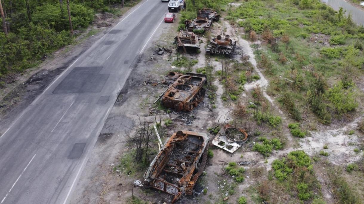 Ukraina Russiýanyň goşunynyň söweşdäki harby ýitgileri barada maglumat berdi