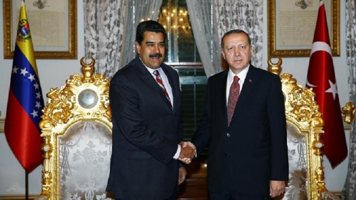 Erdogan e Maduro falam por telefone "consolidando o bom caminho das relações”