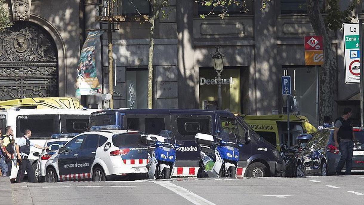 شمار جانباختگان حمله تروریستی بارسلون به 15 تن رسید