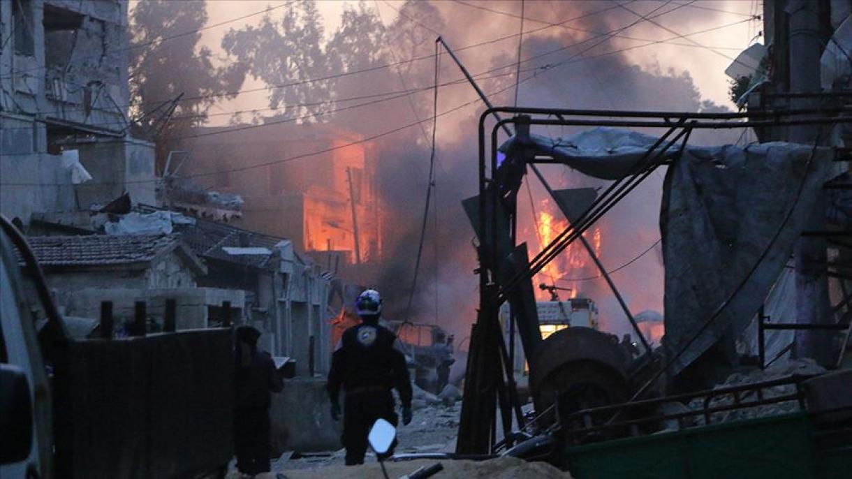 叙政府军继续袭击伊德利卜平民定居点