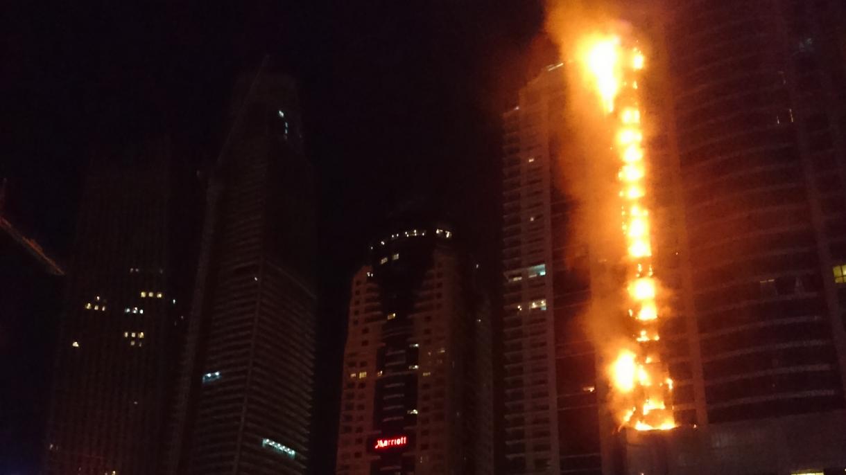 Incendiu ın Dubai